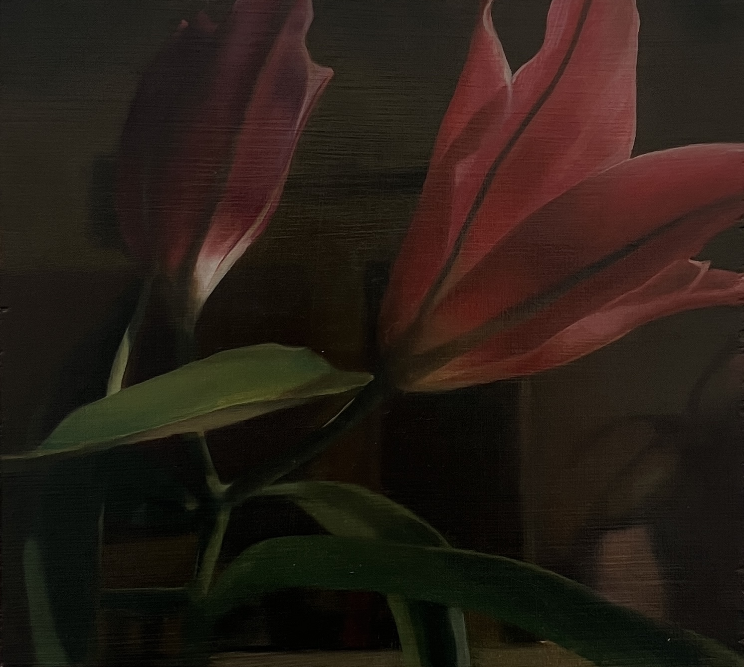 Lilies painting