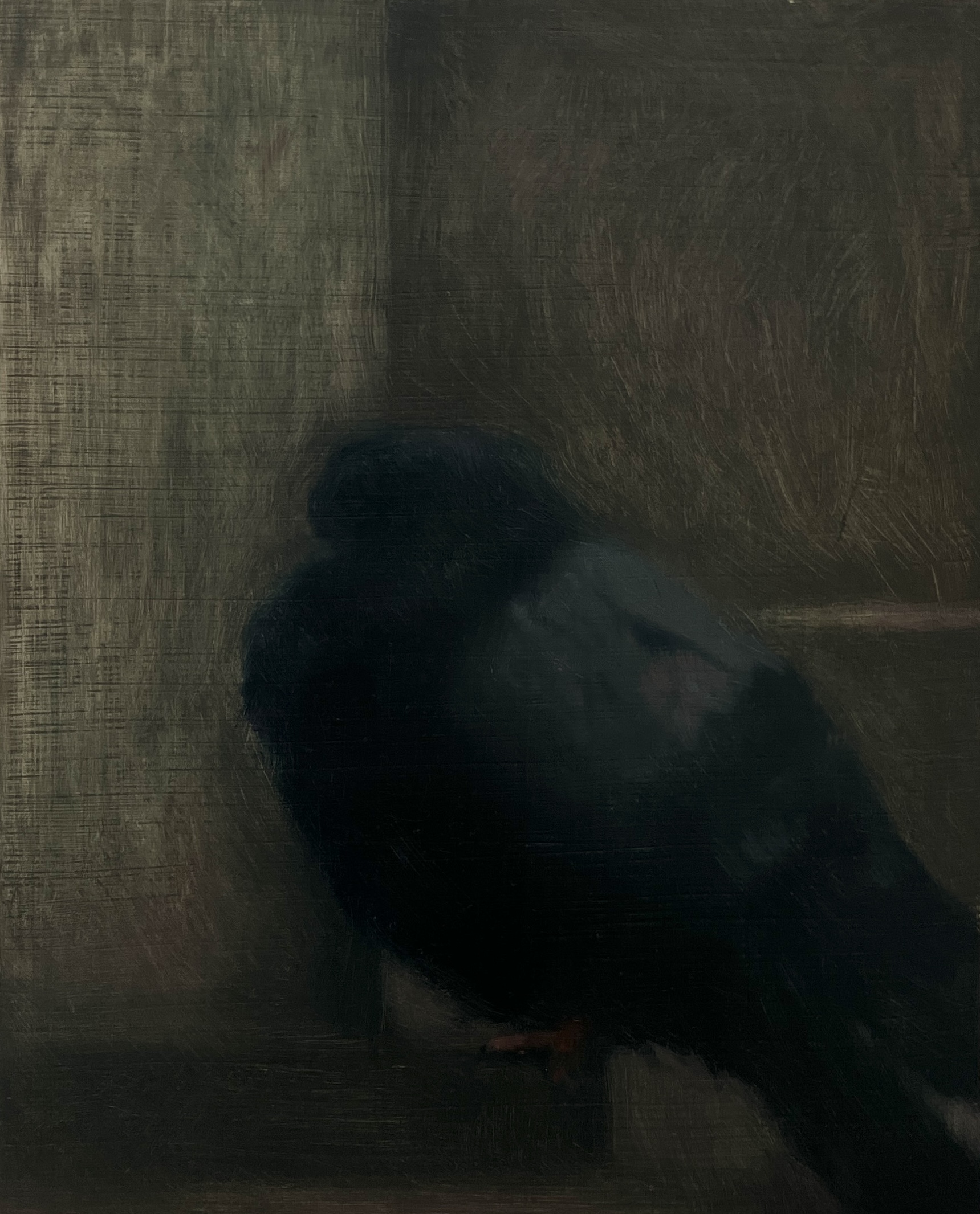 Pigeon Blues painting