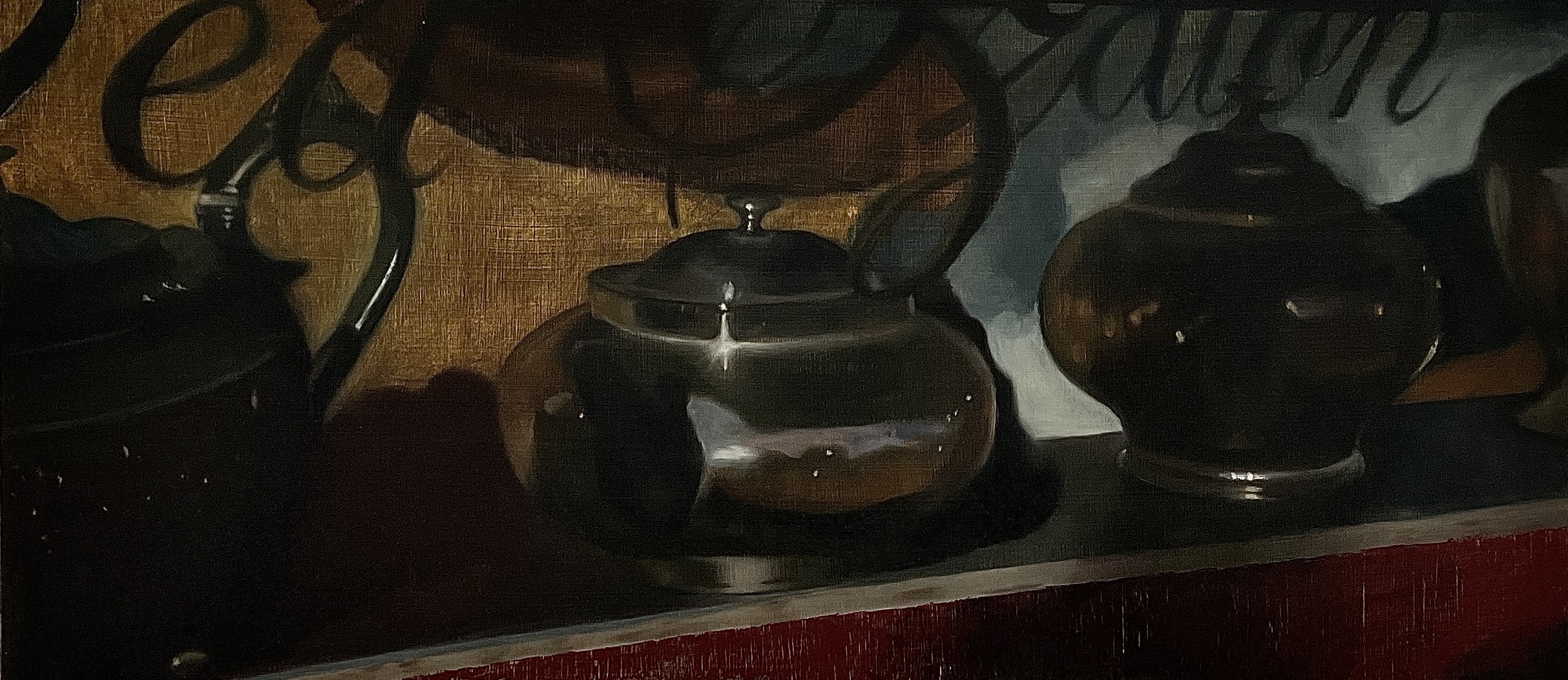 Tea Szalón painting