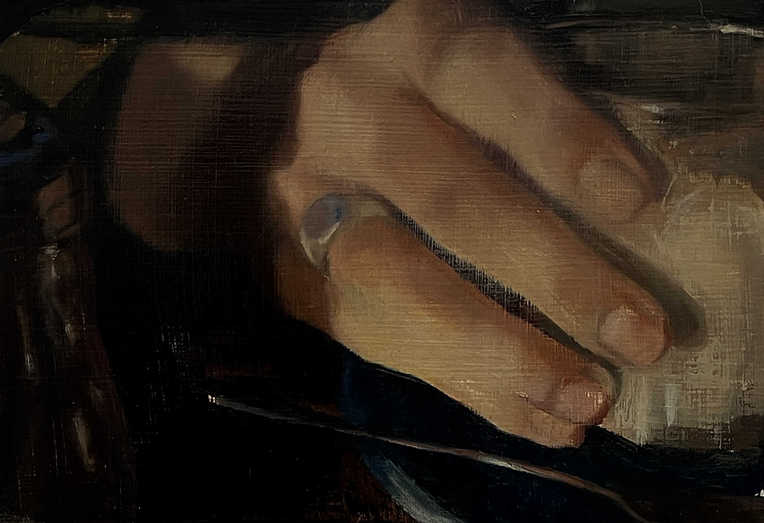 Toby's Hand painting