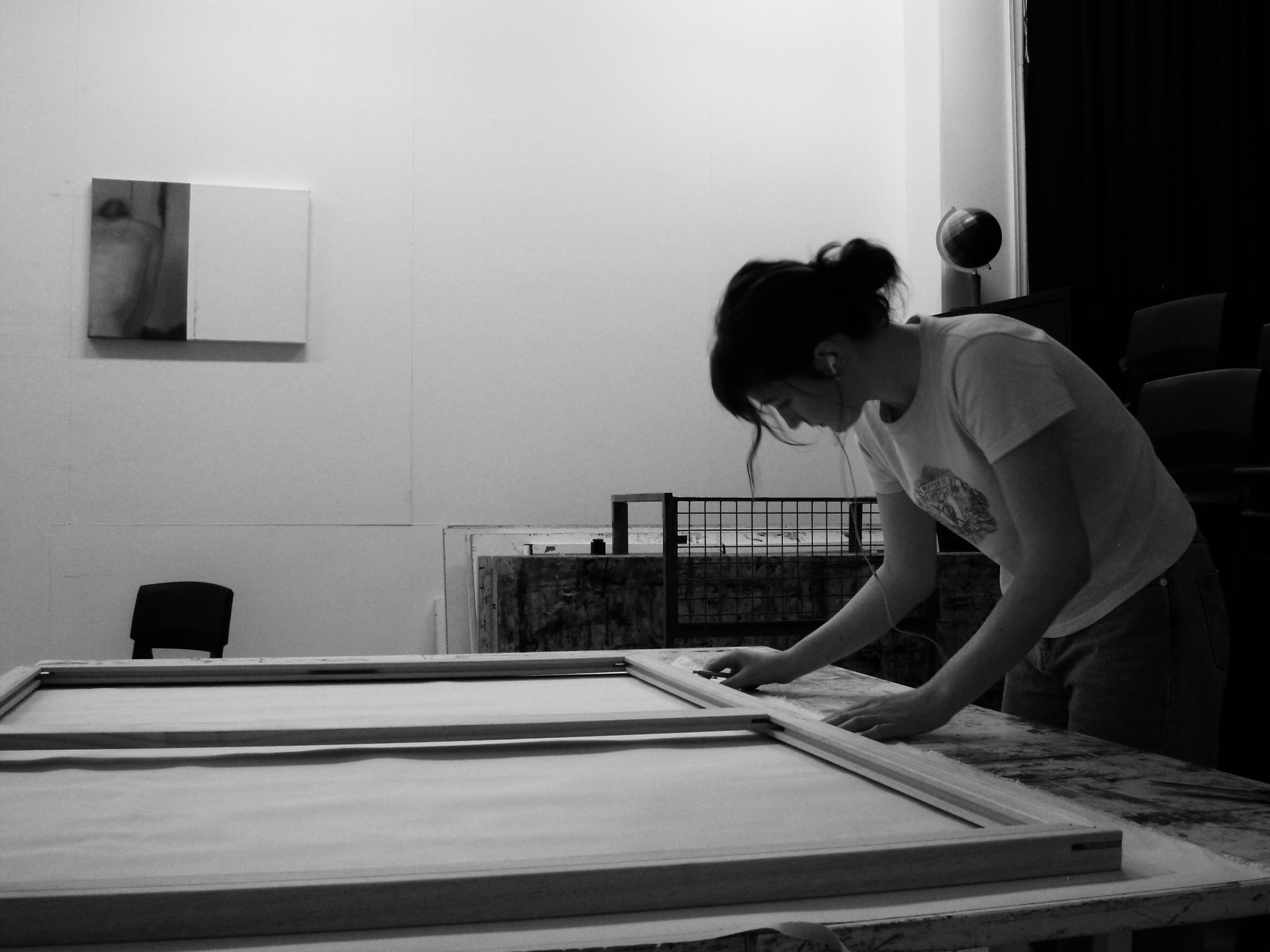 Ruby Archer in studio